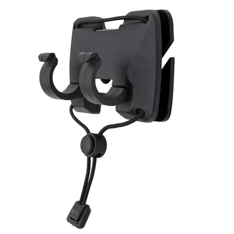 3rd Hand Fishing Clip Rod Holder Rotatable for Fly Fishing Bank Fishing Belt Wading Accessories