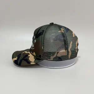 Adjustable Camouflage Baseball Cap, New Hip-Hop Street Dance Korean Style, Unisex Flat Brim Hat, Versatile Fashion Accessory