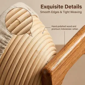 8 Pieces Premium Woven Bread Basket Set Multi-purpose Storage Baskets for Kitchen Fruit Vegetable Snack Bread Serving Organizer #BreadBasket #KitchenStorage #TikTokMadeMeBuyIt #8PcsBasketSet