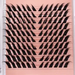 VOXX  DIY- Lash Clusters. Pre-Mapped 10-18mm Cat Eye, lash extensions kit.