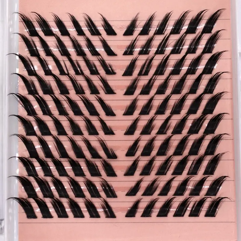 VOXX  DIY- Lash Clusters. Pre-Mapped 10-18mm Cat Eye, lash extensions kit.