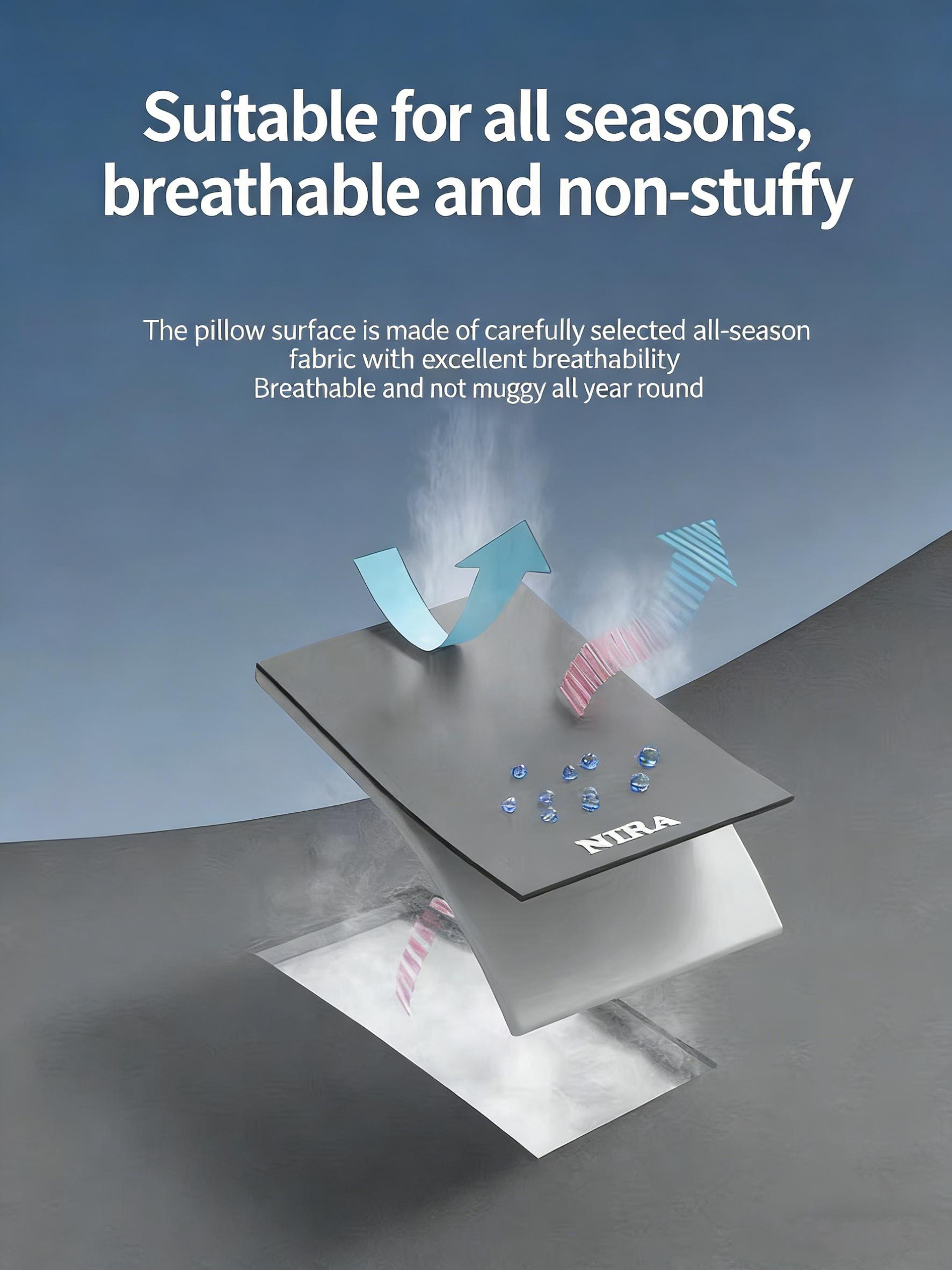 Breathable skin friendly premium fabric cover
