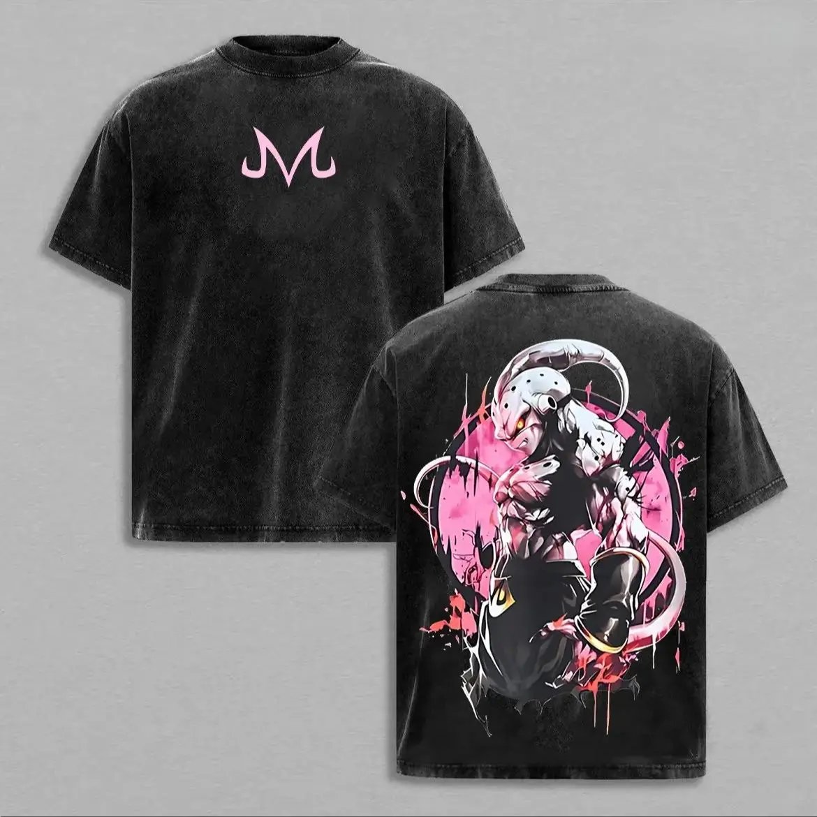 Washed T-shirt-Black