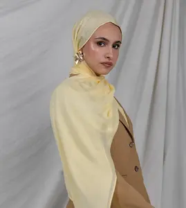 VELA Yuzu Pie Yellow Solid Modal Hijab