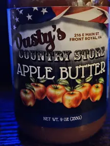 Dusty's Country Store Apple Butter 9 OZ