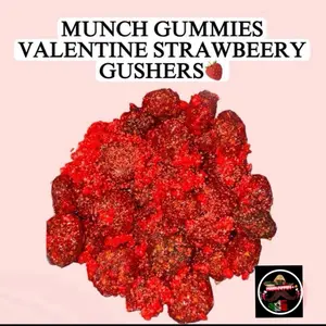Munch Gummies ~ Strawberry spicy FRUIT GUSH