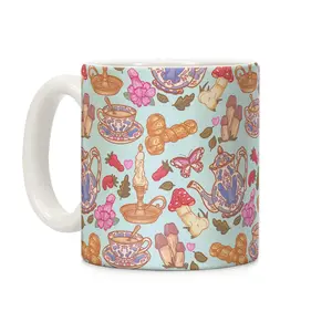 LookHUMAN Cottagecore Penis Coffee Mushroom Mug LookHUMAN Cottagecore Penis Coffee Mushroom Mug
