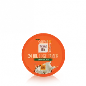 Creme of Nature Coconut Milk 24-Hour Edge Tamer Gel, Haircare Beauty Product for Moisturizing and Smoothing, 2.25 oz