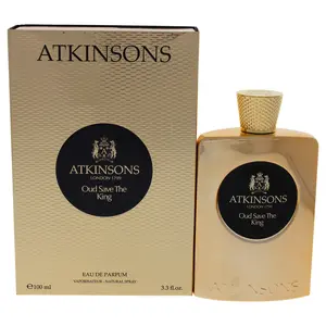 Oud Save The King by Atkinsons for Men - 3.3 oz EDP Spray Oud Save The King by Atkinsons for Men - 3.3 oz EDP Spray