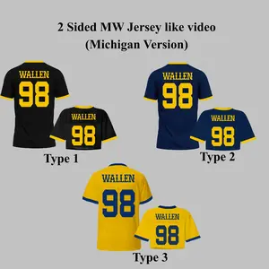 (Michigan Version) MW 98 Mesh Football Jersey, Problem Jersey