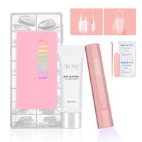 Matte Grip Fit-M Almond-120pcs (Pink UV Light)