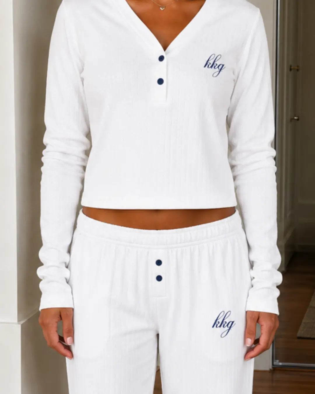 KKG pointelle pajama set