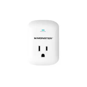 Monster 3001112 Just Power it Up 1200J 1 Outlets Wall Tap Design Surge Protector