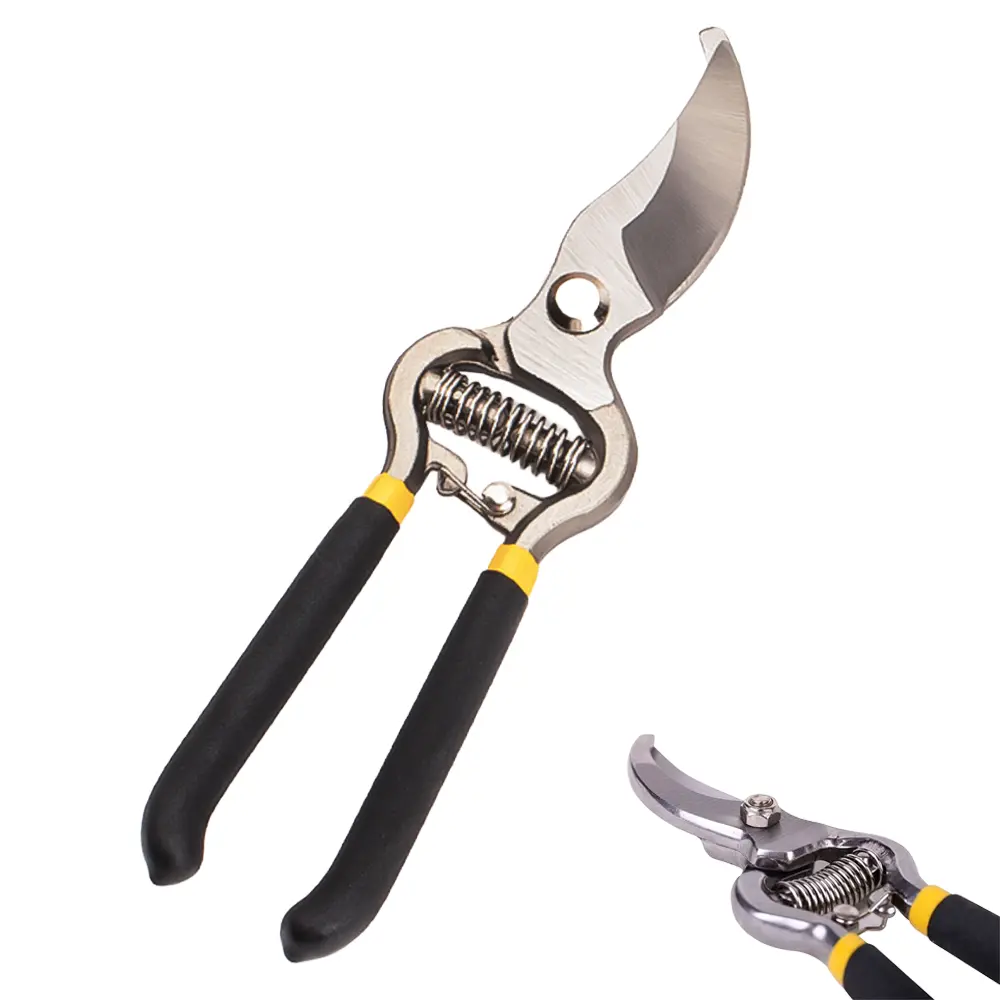 Heavy-Duty Garden Pruning Shears, Sharp Blade Hand Pruners for Plant Trimming, Flower Cutting & Fruit Picking