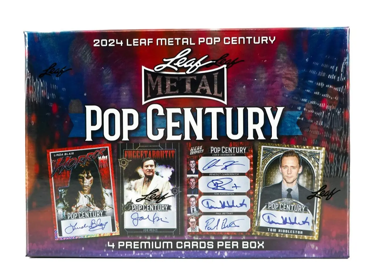 2024 Leaf Metal Pop Century Hobby Box (4 Cards)