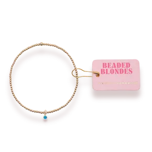 December Birthstone Charm Bracelet