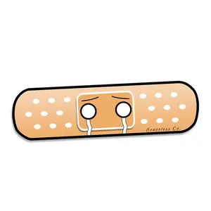 Crying Band Aid Car Stickers (2-Pack)