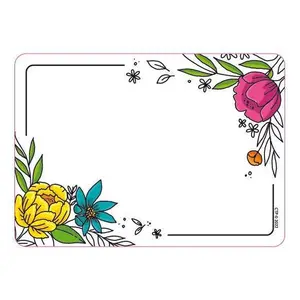 Doodly Blooms Labels (Bright Blooms)