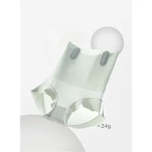 Postpartum high-waisted tummy control panties for women, enhanced effect for slimming the belly, seamless body shaping, waist slimming, butt lifting, no rolling edges, shaping
