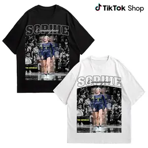 Sophie Cunningham Unisex Tee Shirt Cunningham 8 Indiana Basketball Tee Basketball Fan Lover 100% Cotton Classic Fit All Seasons TikTok Shop
