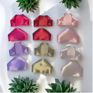 100 Premade Ribbon Rose Petals for Making Eternal Bouquets / petalos de liston para flores eternas