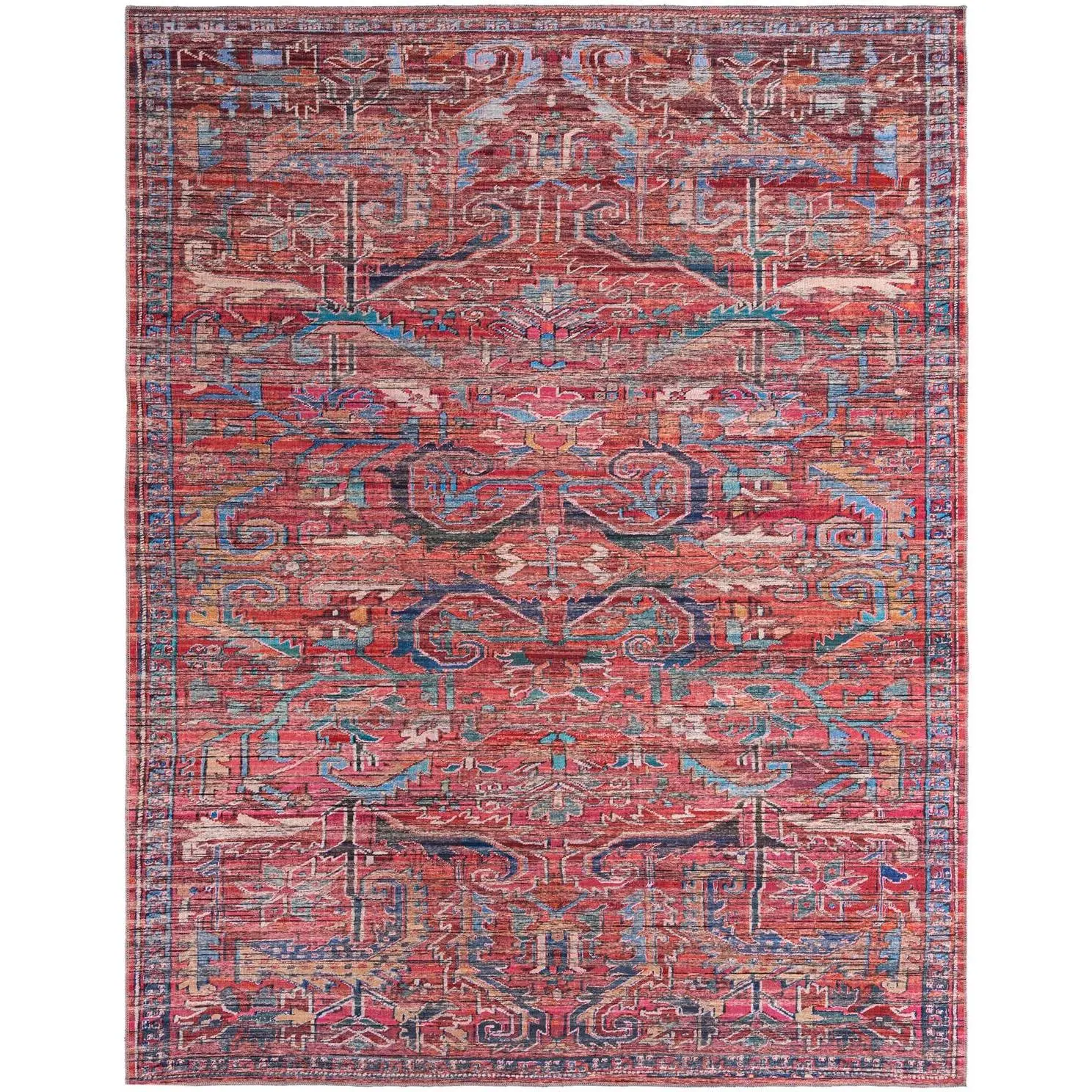 Rust Red - A 9' 2  x  12'