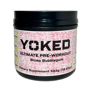 Yoked Ultimate Pre-Workout Bicep Bubblegum