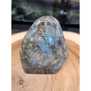 1.48LB 1Pcs Natural Rainbow Labradorite Crystal Spectrolite Stone