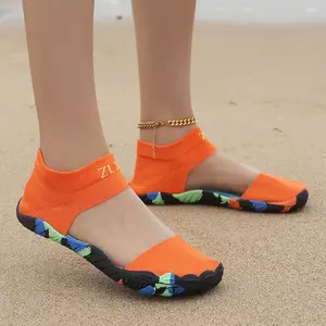 2026 new beach shoes men's and women's summer non-slip diving snorkeling shoes seaside beach beach barefoot wading shoes fitness shoes
