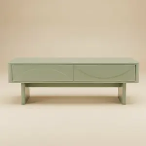 Ella 47.2" Coffee Table in Sage Green