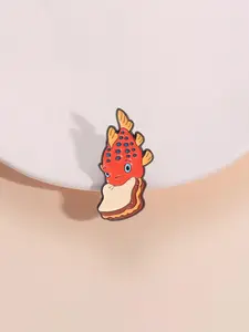 Cute Cartoon Fish Design Brooch, Fashion Alloy Badge for Daily Clothing Decor, Trendy All-match & Exquisite Brooch for Birthday Gift, Durable Metal Pins, French Pin, Clip