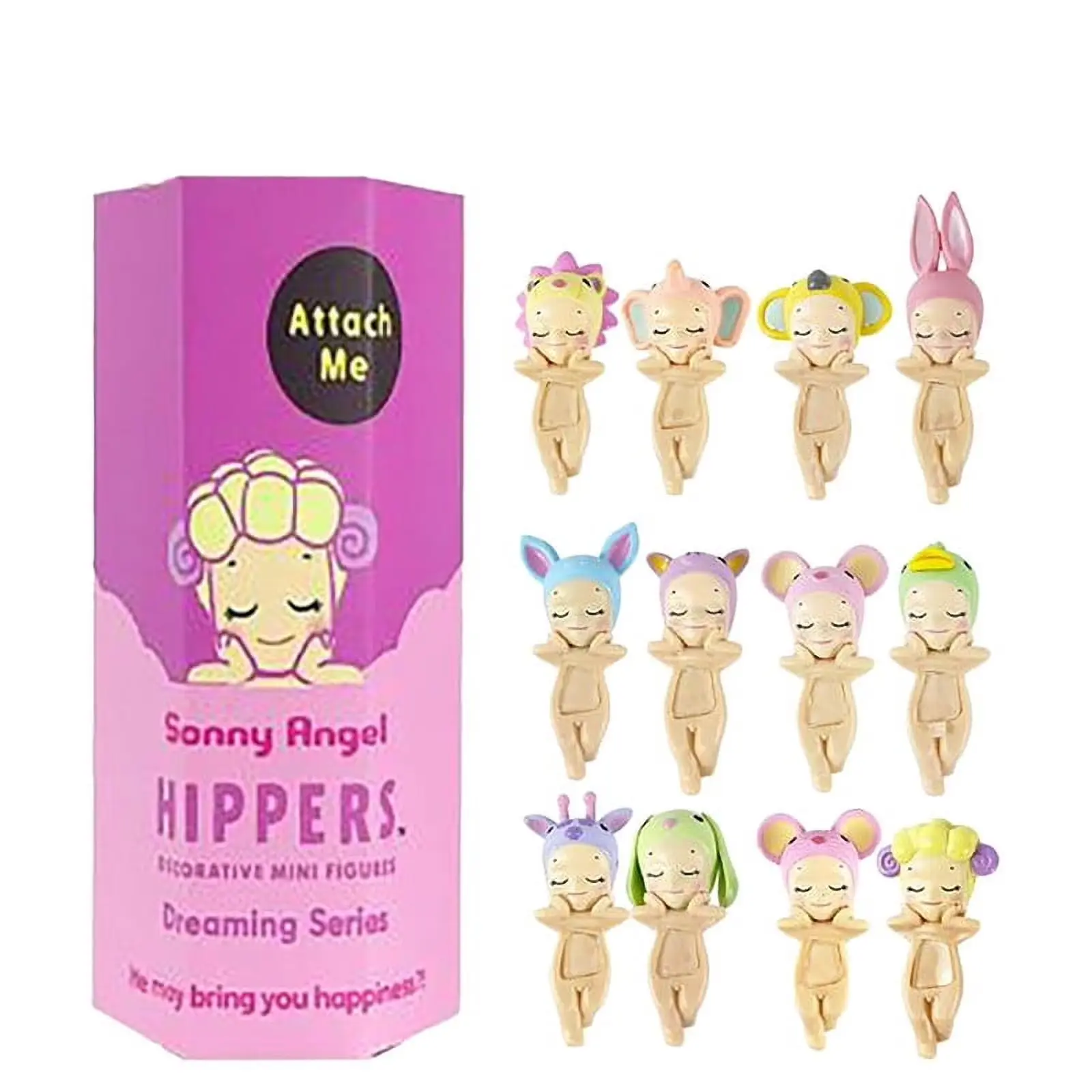 Style Dreaming Hipper Blind Box Mini Figure – Cute Sakura Collectible Doll, Blind Box Cute Decorative Mini Figure for Phone & Laptop