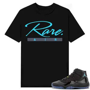 Unisex T-shirt To Match Sneakers Jordan 11 Retro Gamma - Rare-Script. 100% Cotton for Casual Wear. Comfortable Summer Unisex T-Shirt to match Jordan Sneaker. Streetwear Style. urban outfitters