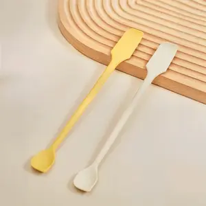 2-piece mini spatula set, silicone spatula set, Kitchen utensils, can be used as a can scraper, suitable for containers such as food bottles, small lotion bottles, essential for families