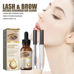 EELHOE Eyelash Liquid — Gentle, Streak-Free, Lengthening & Curling; Beautiful Lashes for a Stunning Look; Nourishing Brow Treatment for Darker, Thicker Eyebrows