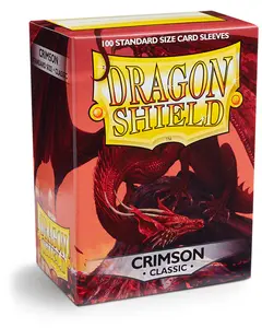 Dragon Shield Classic - Crimson (100-Pack)
