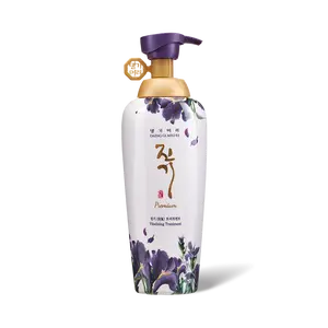 Daeng Gi Meo Ri Vital Premium Ginseng Herbal Liquid Gel Shampoo Cleanser - Anti-Hair Loss, Moisture-Boosting, Calamus Water Infused, for Adults, 16.9 fl oz/500ml Single Item, Any