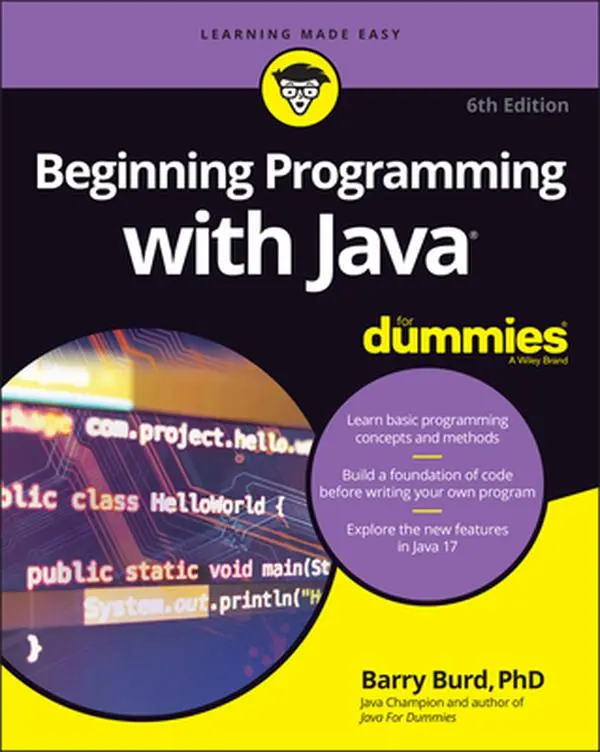 USED Book - Beginning Programming with Java for Dummies by Burd, Barry (Paperback) - english