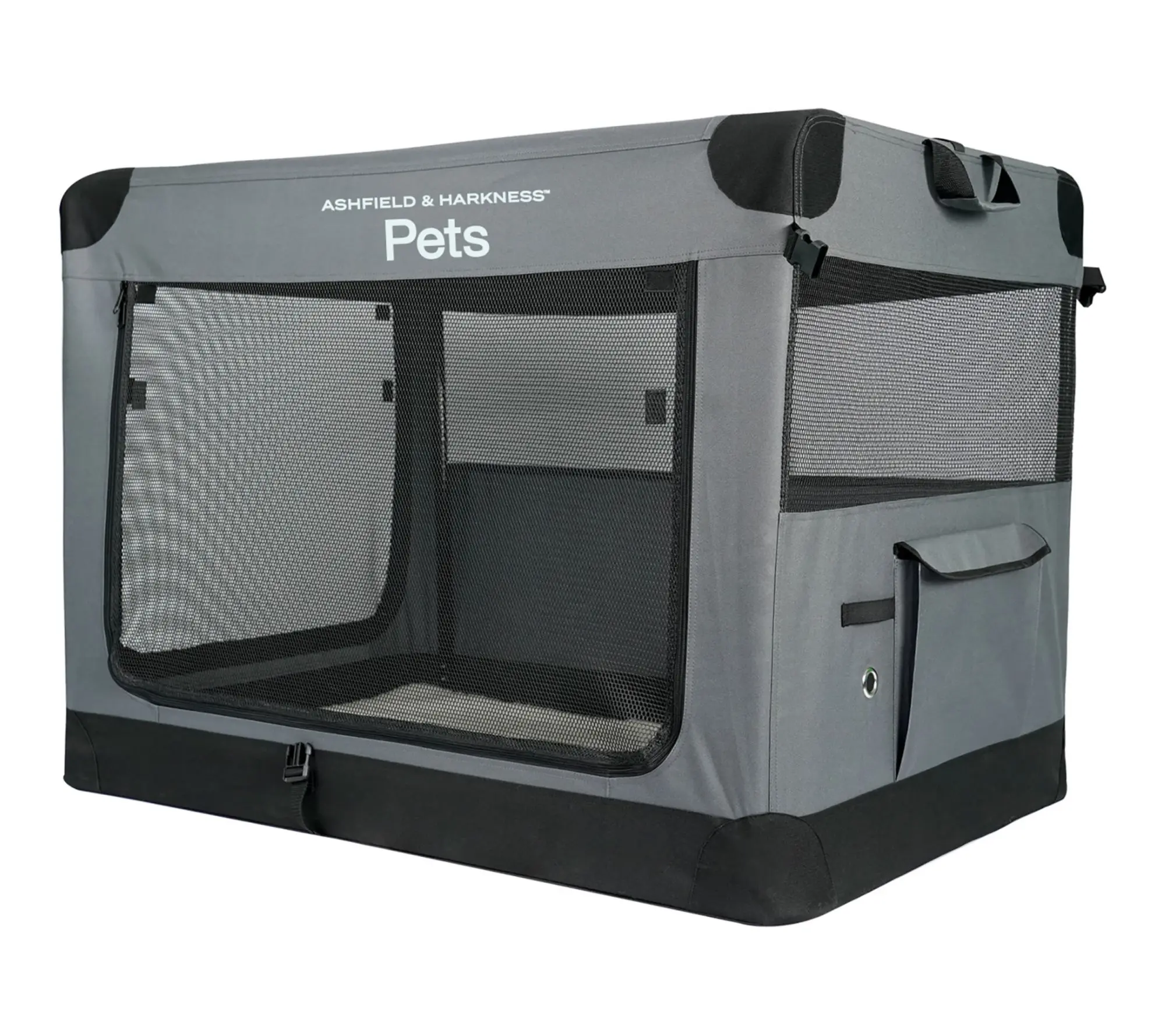 Ashfield & Harkness Collapsible 42in Soft Dog Crate