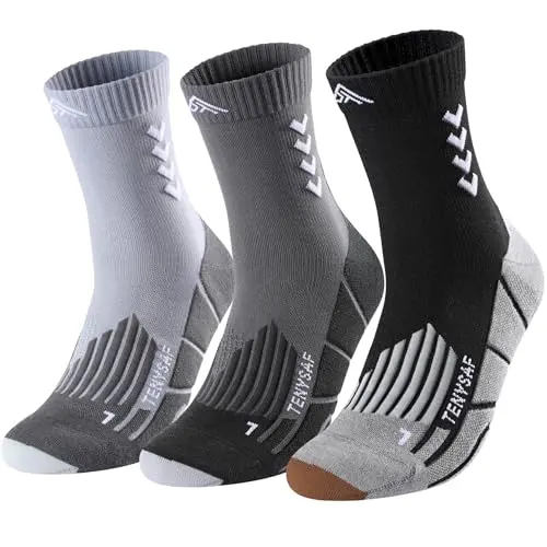 C black Gray Grey 3pairs