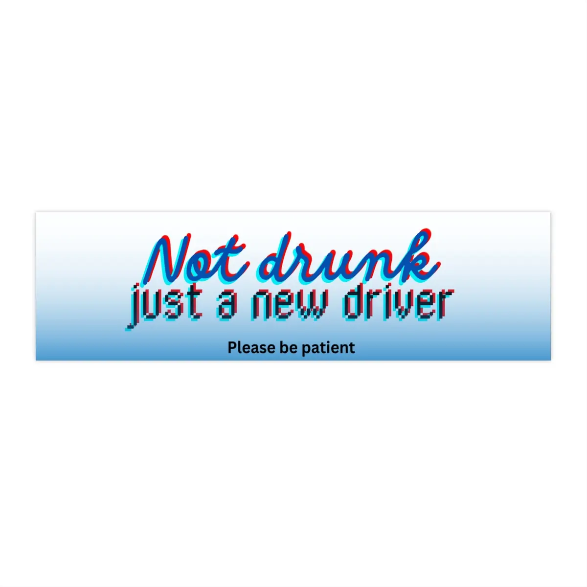 new driver sticker