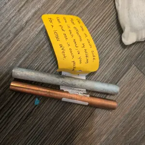 Copper and zinc energy sticks