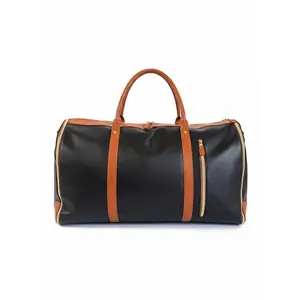 The Luxe Mega Bag Black-Brown tts