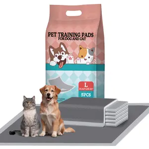 5Count/10 Count Super Absorbency Disposable Underpads, Leakproof Quick Drying Disposable Pads for Baby, Puppy and Adults, Disposable Changing Pads for Baby, Disposable Diaper Changing Pads, 18” x 24”/24“*36