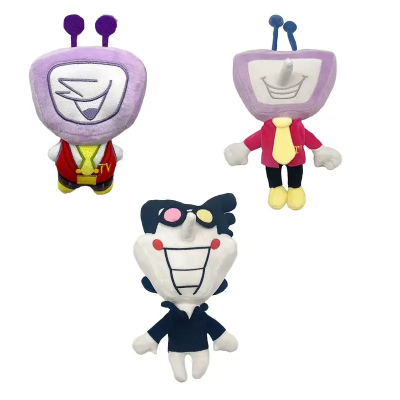 Deltarune Tenna Plush Toy Cartoon Character TV Doll Kris Tenna Delta Rune Soft Stuffed Figure Fan Gift Christmas Present