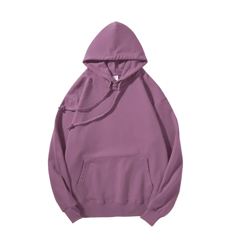 380g looped hood   taro purple