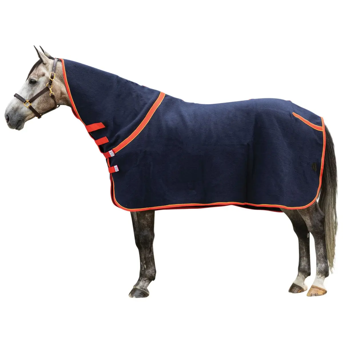Contour Wool Blend Horse Cooler with Bright Red and Yellow Championship Binding - Moisture-Wicking Award Blanket for Greater Warmth and Comprehensive Protection, Farms, Barns, Moisture-Wicking Properties, Impeccably Contoured, Preference Of Numerous Horse