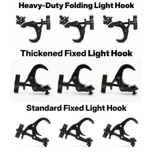 10 Pack Stage Light Clamp Hooks C-Clamps for DJ Lighting Par Lights 60 lb Load Capacity Fits 30-50mm OD Tube/Pipe tiktokshopspringglowup,summervibes summervibes
