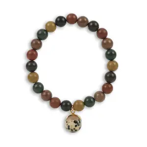 Five Elements Fragrant Beads Chinese Herbal Bracelet with Multicolor Beads for Healing and Wellness Featuring Natural Stones and Healing Properties