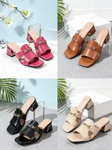 Women's Bohemian Style Fashion, Beach Vacation Wooden Slippers, Outdoor Cool Women's Shoes, Ladies Summer Footwear, Casual Trendy Sandals, Boho Casual Sandals, Trending Sandals